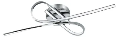 Image de Plafonnier LED Chrome Blanc Selvina