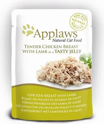 Produktbild von Applaws Hähnchenbrust+Lamm in Gelee 70 gx16