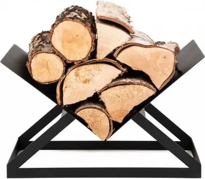Produktbild von Brennholzkorb Kaminholzkorb Holzkorb Holztrage Feuerholzkorb Kaminkorb Metall