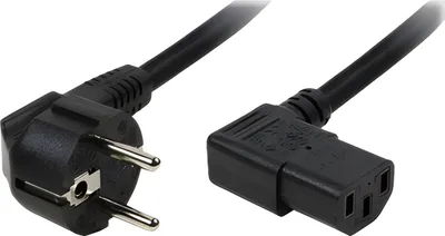 Zdjęcie produktu dla Przewód zasilający Logilink IEC-C13 czarny 2m