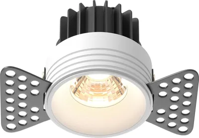 Obrázok produktu pre Technical Einbauleuchte Round Weiß DL058-7W3K-TRS-W