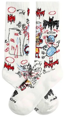 Image de Chaussettes Jimmy Lion ATHLETIC BASQUIAT BATMAN pour Uni
