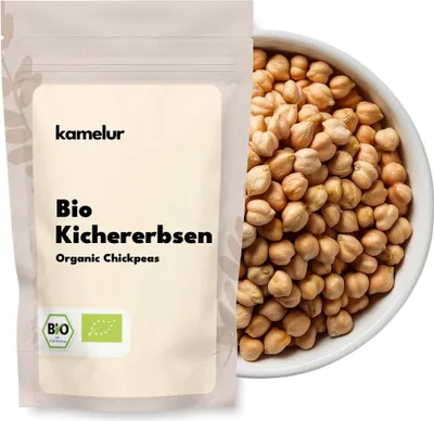Produktbild von Kamelur® Bio Kichererbsen 25 kg