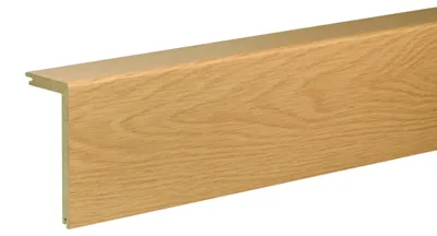 Produktbild von Rohrabdeckleiste FRA02 MDF Eiche 50 x 100 x 2400 mm foliert - Neuhofer