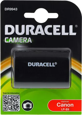 Produktbild von Duracell Akku für Canon Typ LP-E6