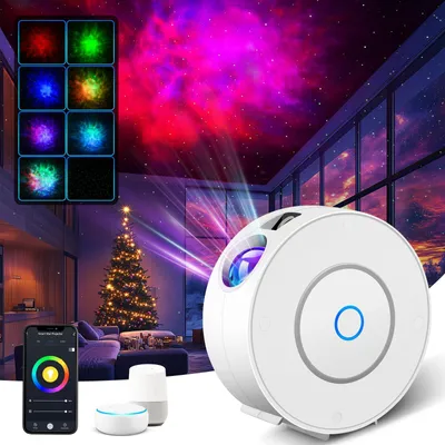 Immagine prodotto di Proiettore cielo stellato Fitfasting 3 in 1, lampada da notte a LED