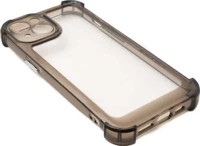 Produktbild von Schutzhülle stoßfest aus TPU in Schwarz Transparent Hülle für iPhone 14