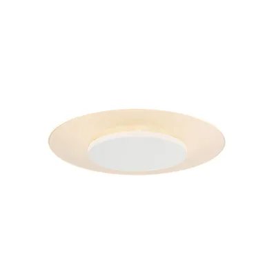 Produktbild von Steinhauer Deckenleuchte Lido 1-flammig Weiß Matt/ Transparent 28x28cm