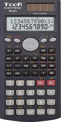 Image de Calculatrice scientifique 10+2 position TR-511 TOOR