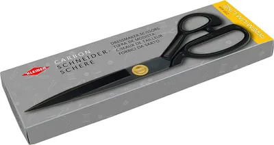 Produktbild von KLEIBER Schneiderschere "Premium Line Carbon" Länge: 250 mm schwarz