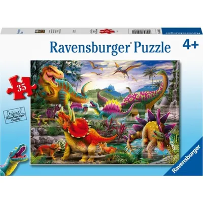 Obrázek produktu pro RAVENSBURGER Tyranosaurus řev Puzzle 35 dílků