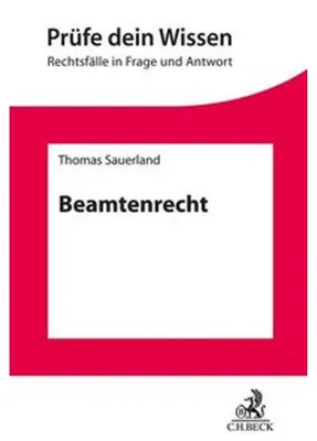 Obrázek produktu pro Beamtenrecht