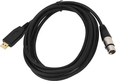 Produktbild von USB-Mikrofonkabel auf XLR-Buchse, Mikrofon-Link-Konverter-Adapter