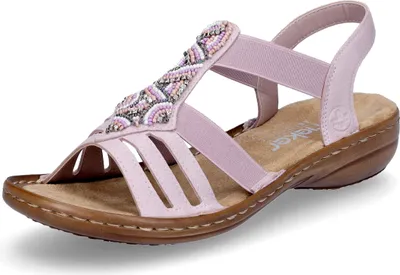 Produktbild von Rieker Damen Sandale in Rosa, Größe 41