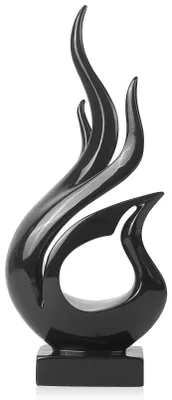 Productafbeelding van Abstracte Vlam Standbeeld van Hars voor Decoratie