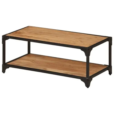 Productafbeelding van Salontafel 90x45x35 cm massief acaciahout