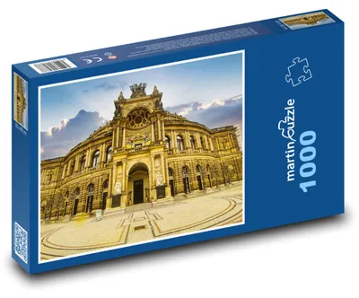 Obrázek produktu pro Puzzle 1000 Drážďany - opera, Německo - martinpuzzle