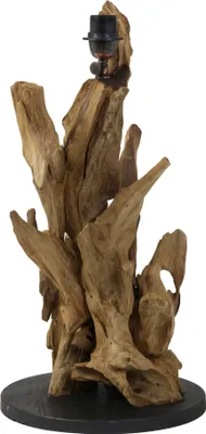 Produktbild von Light & Living - tischlampe - Arbanasi - braun - holz - einzelne leuchte - E27 - 7034684