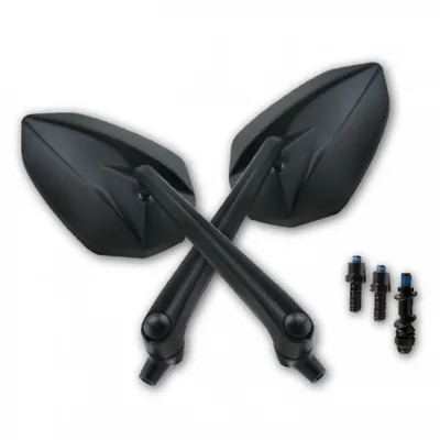 Produktbild von Universalspiegel STORM Alu schwarz M10