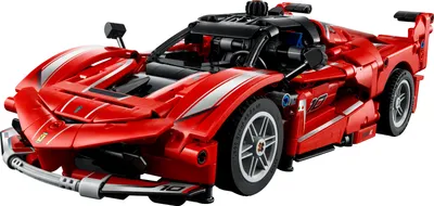 Produktbild von LEGO Technic Ferrari FXX K Rennwagen Spielzeug – Automodell zum Bauen und Ausstellen mit V12-Motor und beweglichen Kolben – Motorsport Geschenk für Jungen ab 10 Jahren – 42212