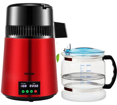 Productafbeelding van VEVOR Waterdestilleerder, 4 liter, roestvrij staal 304