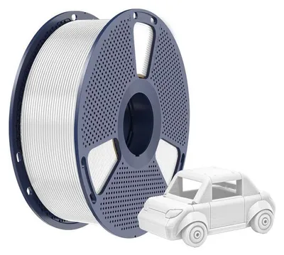 Zdjęcie produktu dla Filament PETG Sunlu, 1,75 mm, 1 kg – kolor: biały