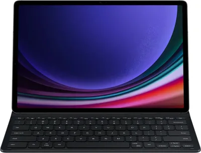 Produktbild von Samsung EF-DX810UBEGWW, QWERTY, Englisch, Samsung, Galaxy Tab S9+, Schwarz, 31,5 cm (12.4")