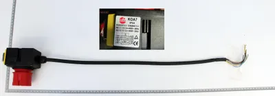 Produktbild von Scheppach SSK 400V/50HZ H07RN-F 5x1,0 mm / 580mm Kabel | Original Ersatzteil für Holzspalter HL805, PX-CS-8t, Compact 10t, HL2550GM, WKS 7000, usw.