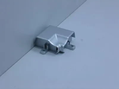 Produktbild von B.S. Bauprogramm Innenecke für Deckenabschlussleiste 17 x 36 mm Edelstahl