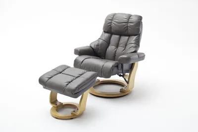 Produktbild von Relax-Sessel mit Hocker CALGARY XXL