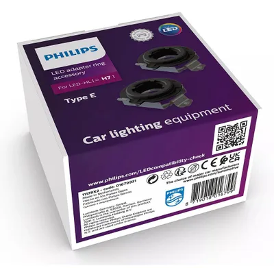 Für Ultinon Pro6000 H7 LED 2x Original Philips Adapter Ringe TYP E in der Farbe von Philips GmbH