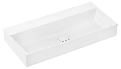 Produktbild von Hansgrohe Aufsatzwaschtisch ge Xevolos E 1000x480mm o.HahnLoch ?berLoch SmartClean wei?, 61103450
