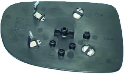 Produktbild von DIEDERICHS Spiegelglas Außenspiegel Rechts für OPEL Corsa C Schrägheck (X01) Konvex Beheizbar 1813226