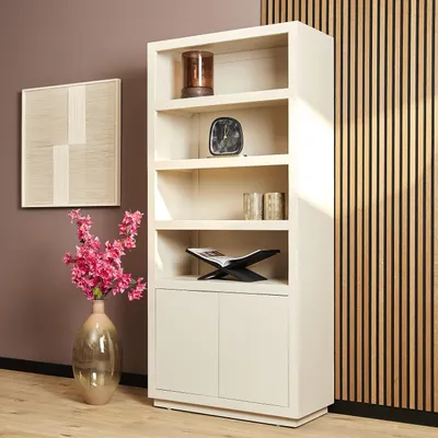 Productafbeelding van StarFurn Boekenkast Brussel Zand 90cm
