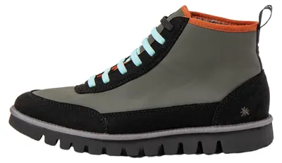 Image de Art Bottines pour Femme/Homme 1585 RUBBER NYLON KAKI-BLACK/ONTARIO Couleur Vert