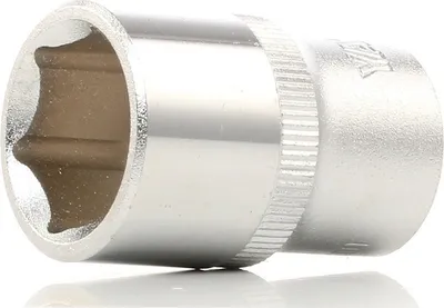 Produktbild von Yato YT-1211, Buchse, 1/2", Metrisch, 1 Kopf/Köpfe, 18 mm, Chrom-Vanadium-Stahl