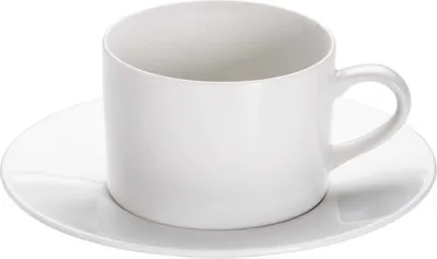 Produktbild von Maxwell & Williams Kaffeetasse mit Untertasse White Basics 225 ml