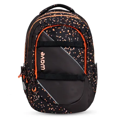 Produktbild von Wave Prime Schulrucksack "Dots Blooms"