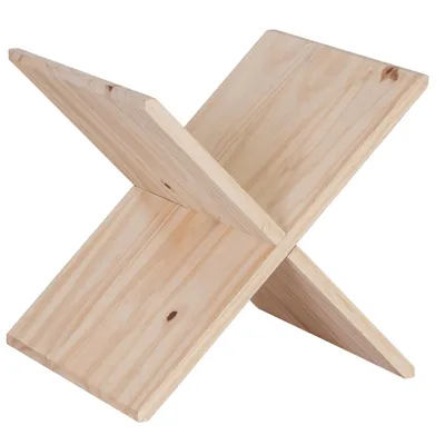 Produktbild von Flaschenkreuz aus Vollholz für Kubik Würfelregal