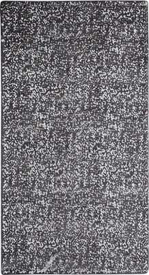 Produktbild von BELIANI Teppich Dunkelgrau Viskose 80 x 150cm abstraktes Muster in Silber Kurzflor rechteckig Zeitloser Stil Glamour Look