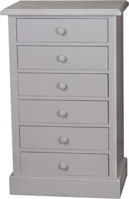 Produktbild von Casa Padrino Landhausstil Kommode Grau 60 x 41 x H. 97 cm - Landhausstil Möbel