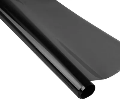 Image de Film de teinte pour vitres, 76 cm x 3 m, 25% de transmission de la lumière visible, effet fumé, protection contre les regards indiscrets et protection solaire