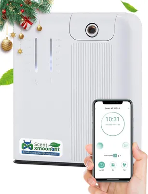 Obrázek produktu pro Aroma difuzér Smart WiFi vzduchový osvěžovač 300 ml s časovačem na zeď.