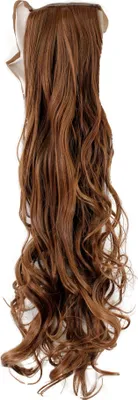 Produktbild von WIG ME UP Zopf, Mittelbraun, wellig, 63 cm, YZF-1094HT-12