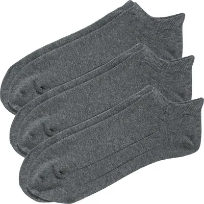 Produktbild von Erwin Müller Uni-Sneaker-Socken 3 Paar grau 43 - 46