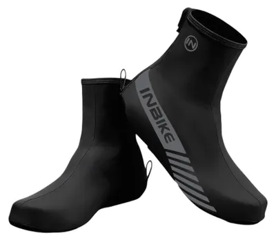 Produktbild von Wasserdichte Fahrradüberschuhe mit reflektierenden Streifen