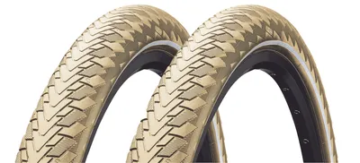 Produktbild von 2x Continental Contact Cruiser 55-559 creme Reflex SafetySystem 26x2.20 Mantel