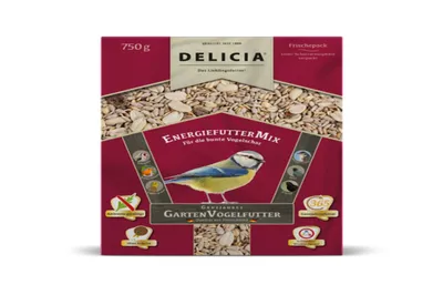 Produktbild von Delicia Engergiefuttermix 750 g Vogelfutter Gartenvögel Ganzjahresfutter