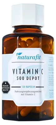 Immagine prodotto di naturafit Vitamina C 500 Capsule Depot, 120 capsule