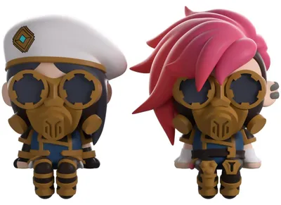 Immagine prodotto di Arcane Vinyl Figures Set da 2 Caitlyn & Vi Taskforce 7 cm